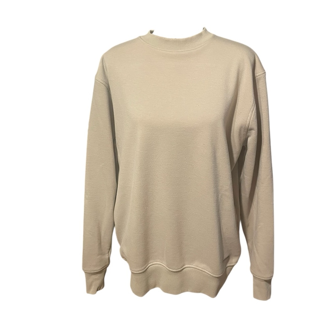 Alphalete Men’s Tan Monarch Crewneck Sweater Sweatshirt Sz S